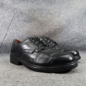 Nunn Bush Shoes Mens 12 Oxford Derby Classic Formal Professional Leather Black